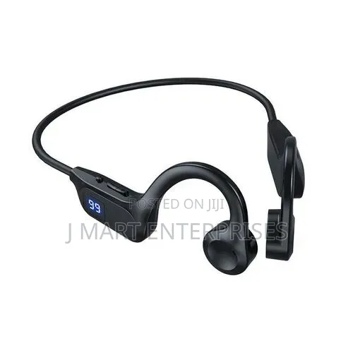 Stereo Inductive Bone Conduction Earphones Wireless Earbuds Sports