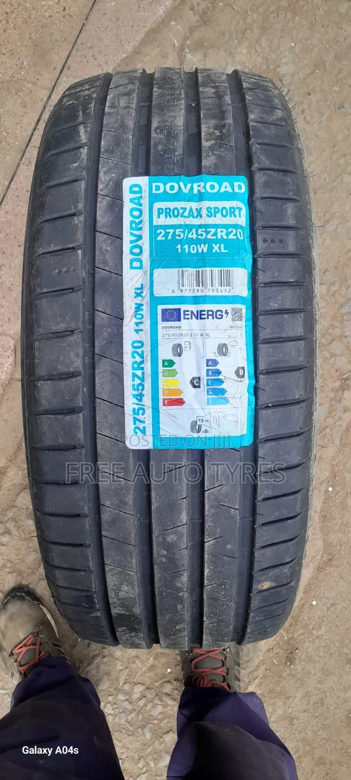 275/45zr20 Prozax Sport