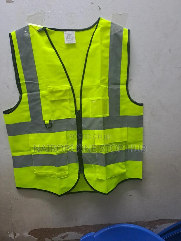 Reflector Safety Jacket With Zip