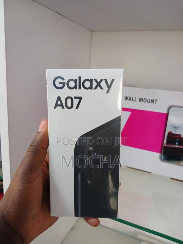 New Samsung Galaxy A07 4G 128 GB Black
