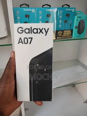 New Samsung Galaxy A07 4G 128 GB Black