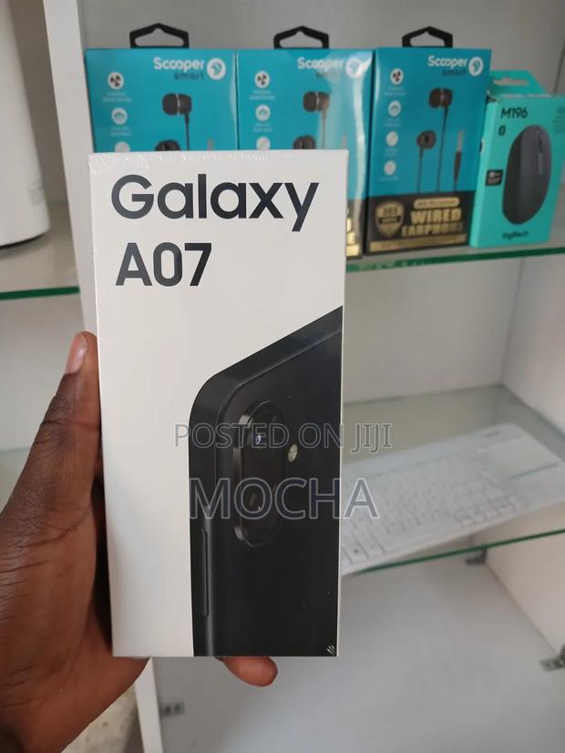 New Samsung Galaxy A07 4G 128 GB Black - thumbnail 2
