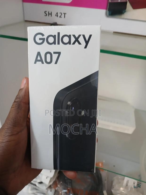 New Samsung Galaxy A07 4G 128 GB Black - thumbnail 3