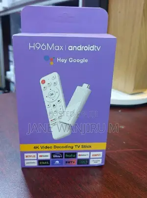  Android Tv Stick H96max - Netflix, Youtube, Disney+