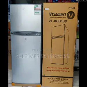 Volsmart 138litres Double Door Fridge