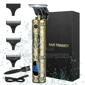 Professional Mens Hair Clippers Zero Gapped Cordlesstrimmer