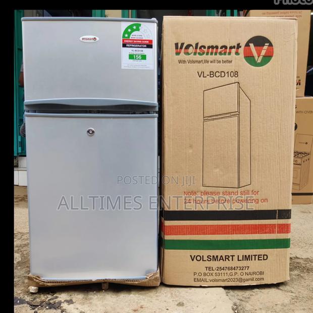 Volsmart Fridge Double Door 108litres