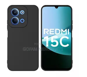 Xiaomi Redmi 15c Black Soft Silicone Phone Case/Cover