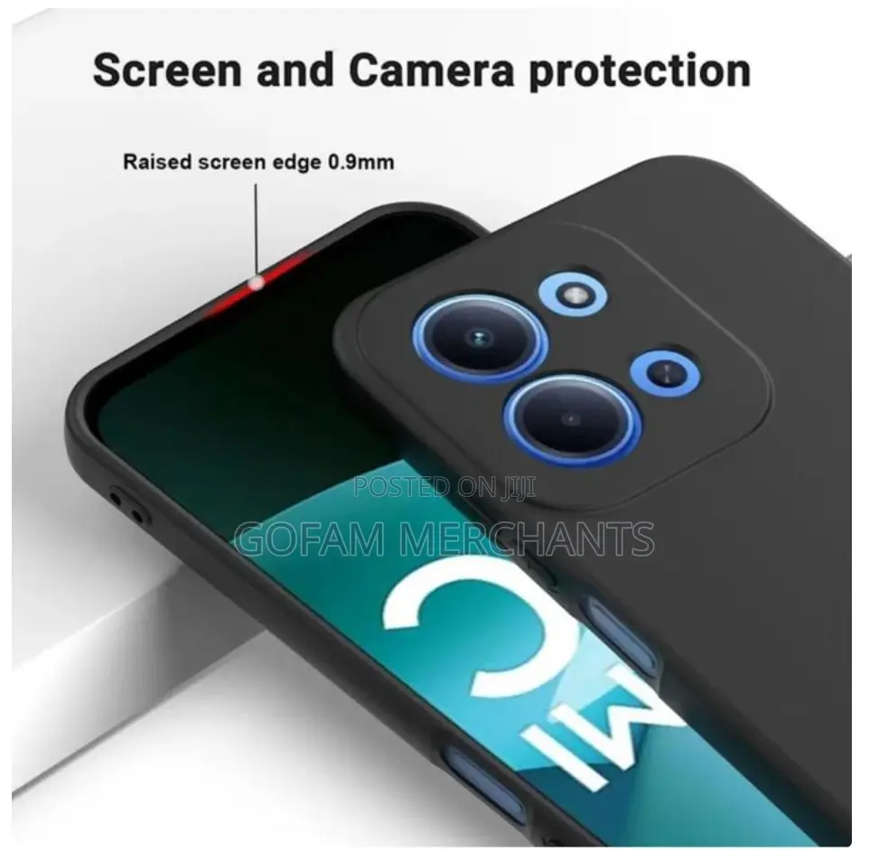 Xiaomi Redmi 15c Black Soft Silicone Phone Case/Cover
