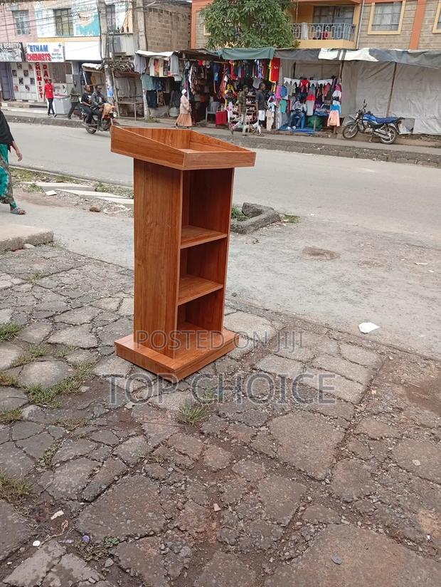 Wooden Podium Stand