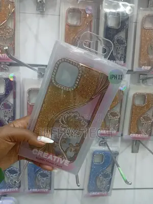 iPhone 11 and iPhone 14 Floral or Lotus-Inspired Pattern Case
