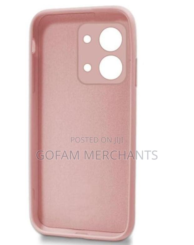 Redmi 15c Silicone Case Cover, Soft Silicone Phone Case/Cover Pink - thumbnail 2