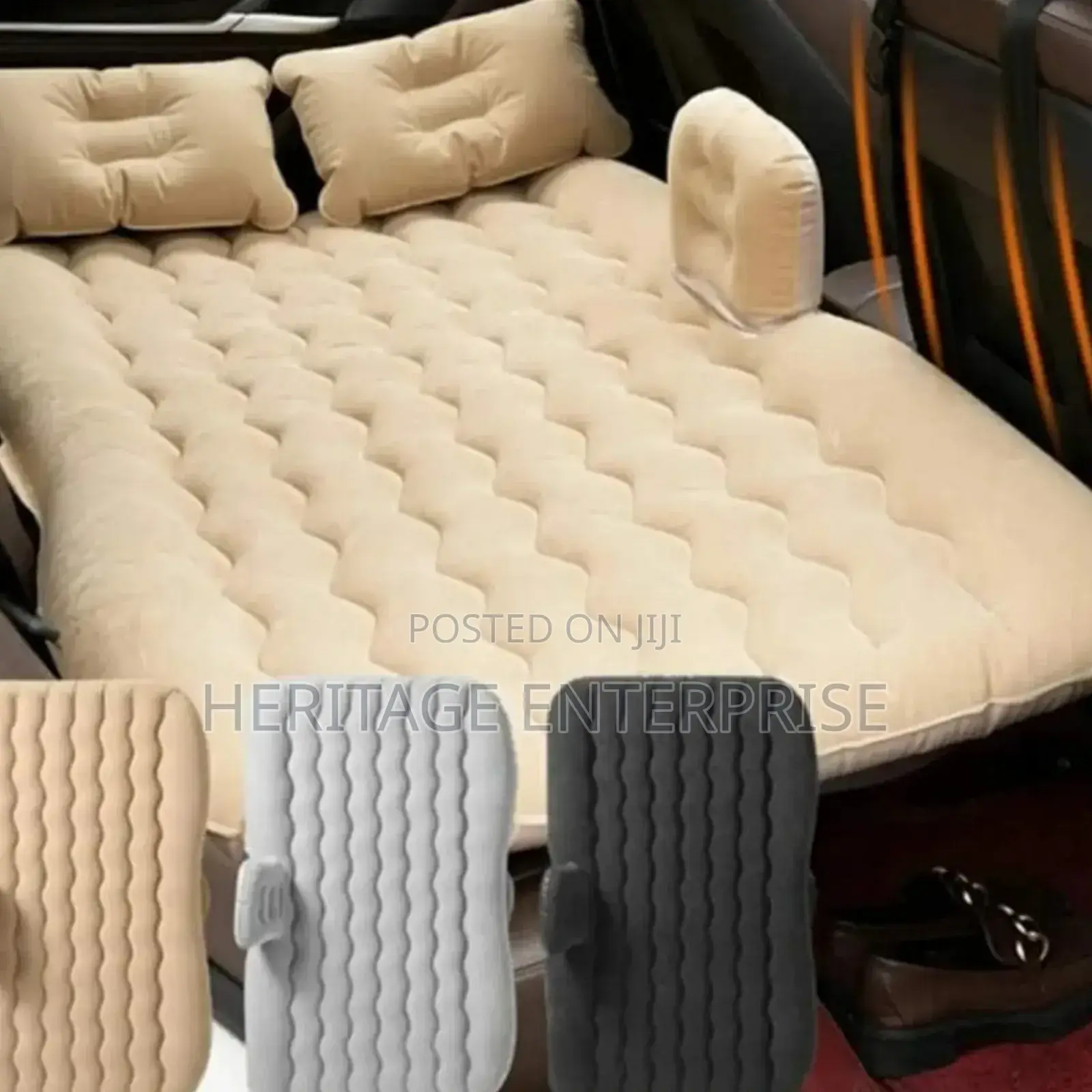 Car Back Seat Air Bed / Mattress Inflatable