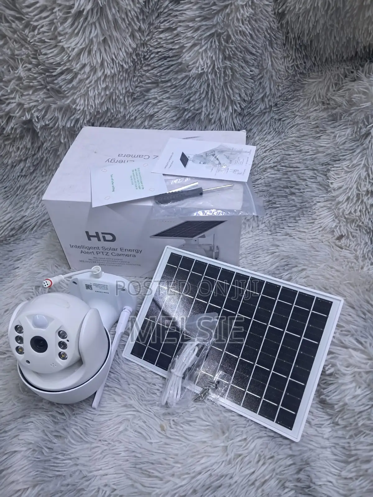 Hd Solar PTZ Security Camera With 4g Smart Motion Alerts