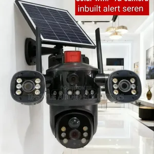 360° Solar Enabled 4g Wi-fi Camera -24hrs Security Inbuilt Alert Seren