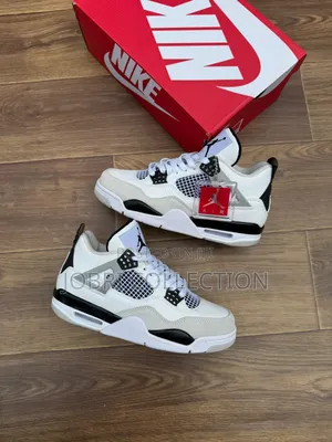 Air Jordan 4 Military Black Sneakers