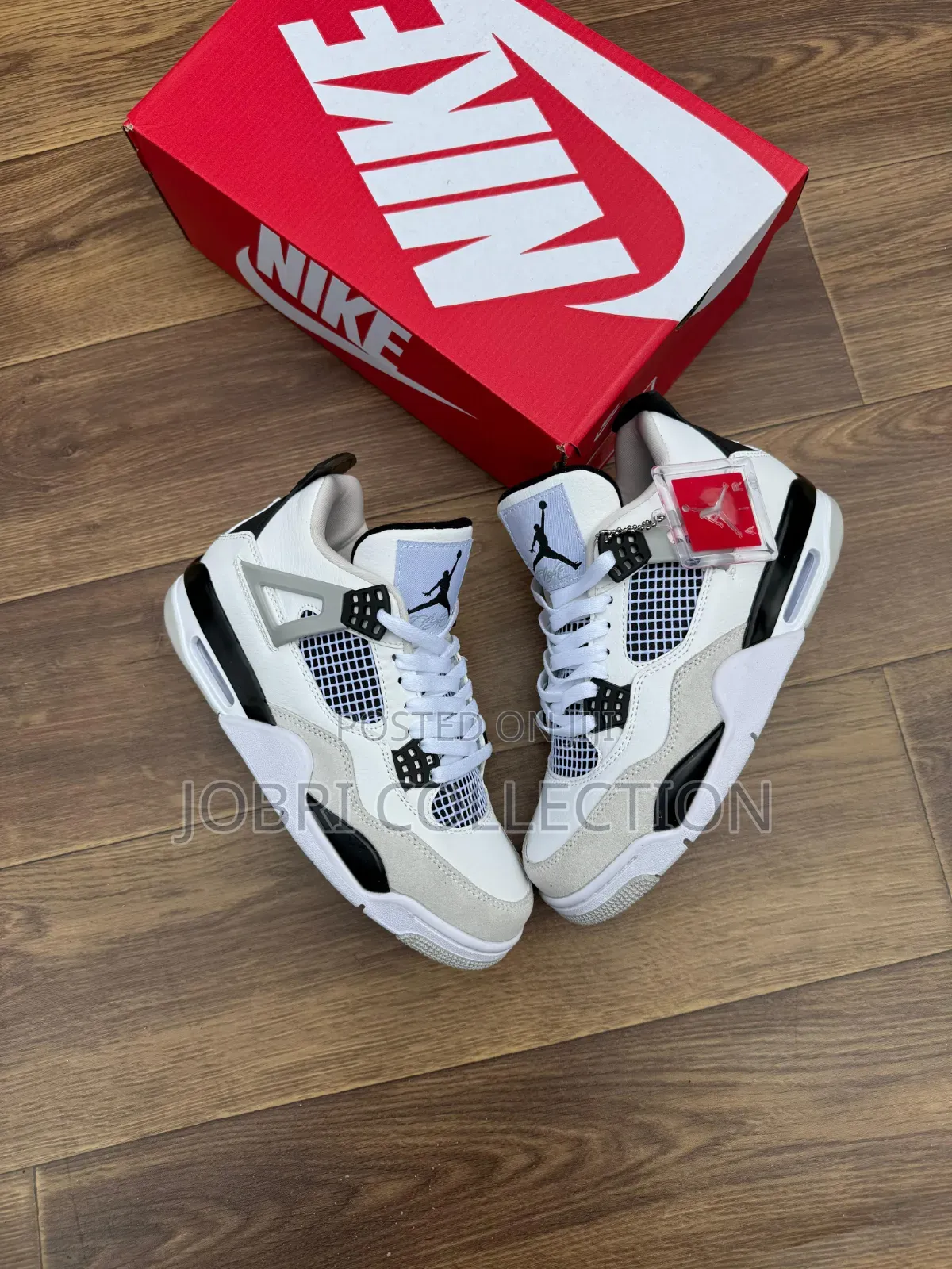 Air Jordan 4 Military Black Sneakers