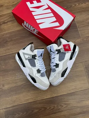 Air Jordan 4 Military Black Sneakers