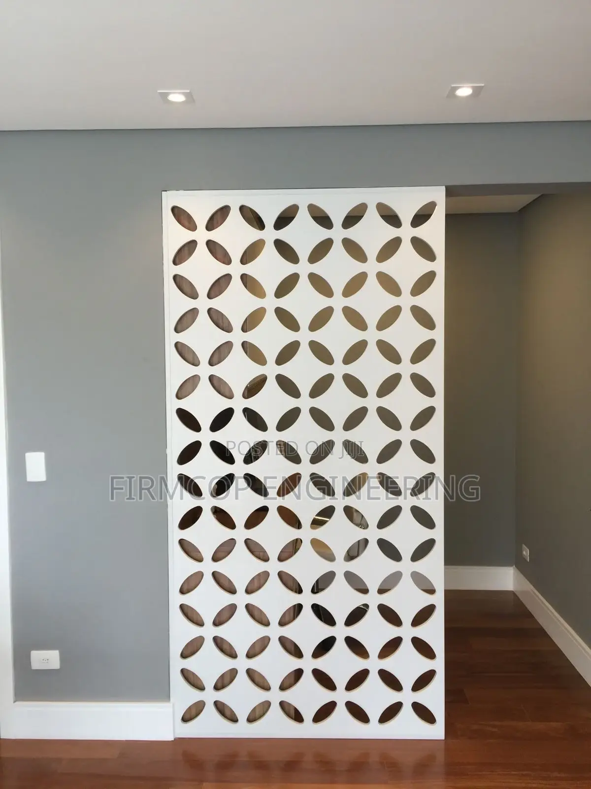 Decorative Laser-Cut Room Partitions