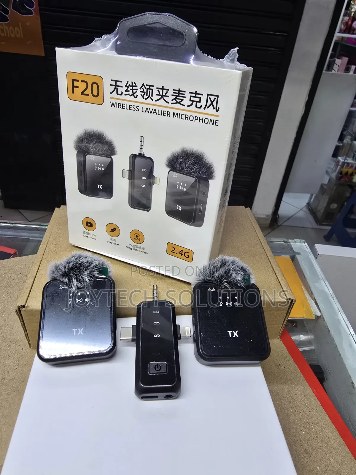 From Basic to Pro – F20 Wireless Mic for High-Quality Recording