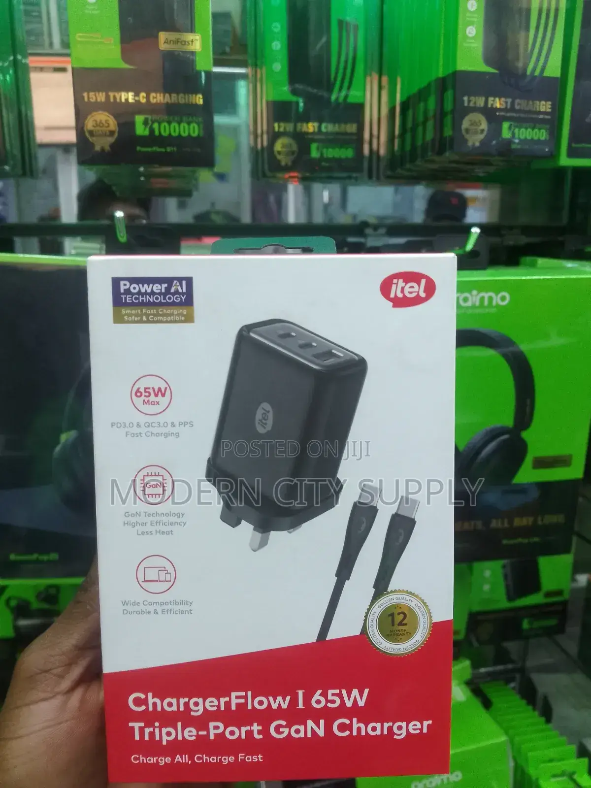 Itel 65w Charger