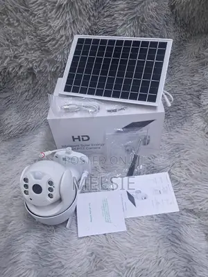 Smart Hd Solar Camera – Pan Tilt Zoom With Mobile Alert