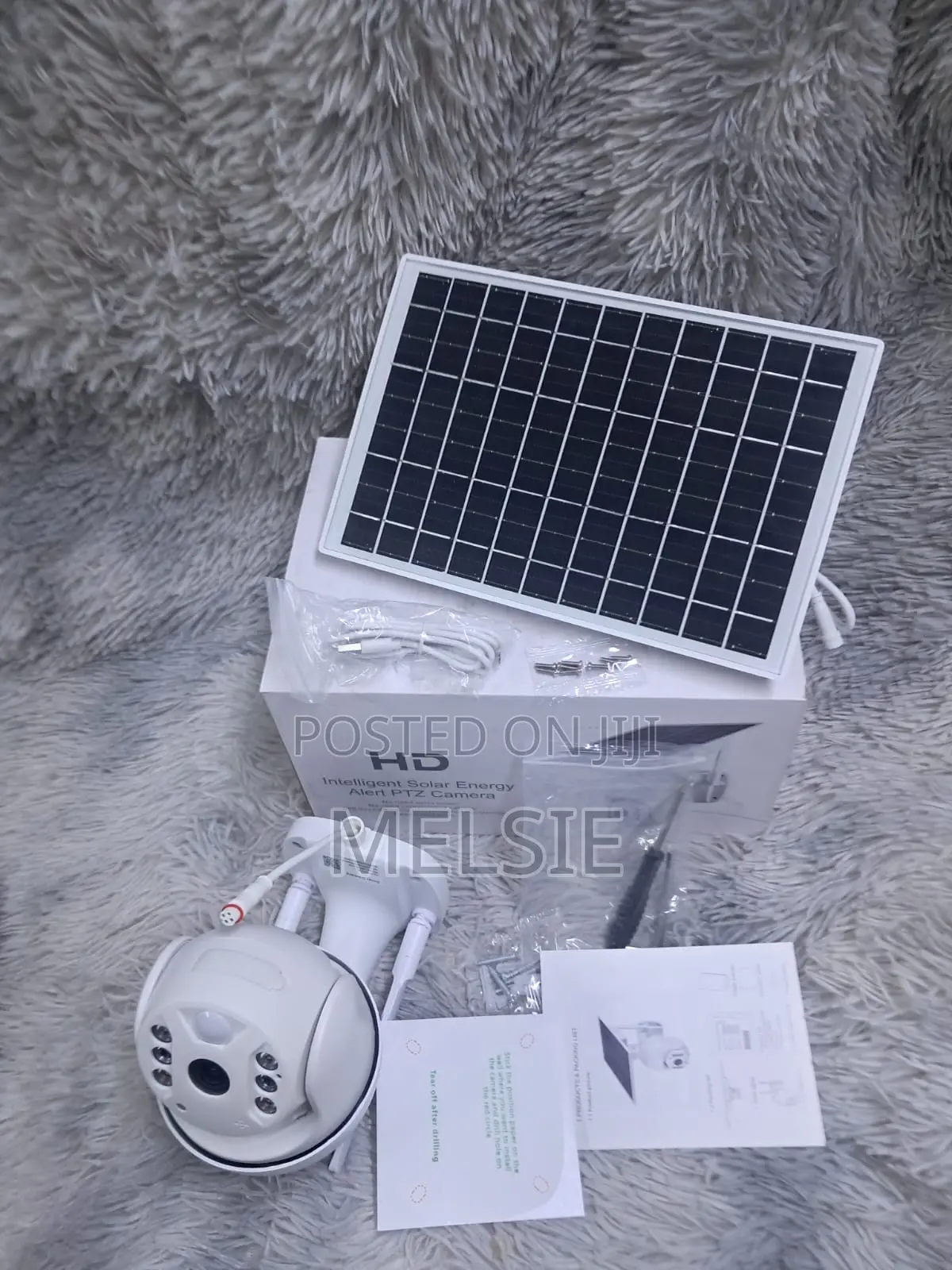 Outdoor Solar CCTV Camera With Ai Motion Detection 4g Sim