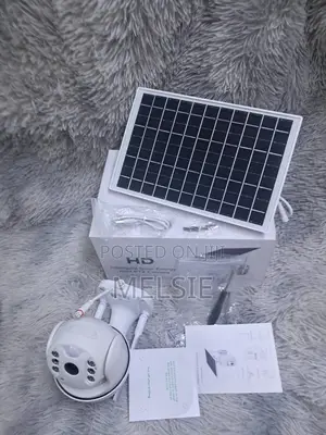 Outdoor Solar CCTV Camera With Ai Motion Detection 4g Sim