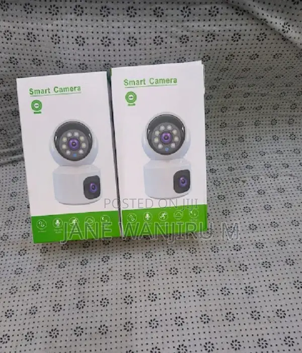 Smart Wifi Camera Indoor - Human Detection, Siren Alarm