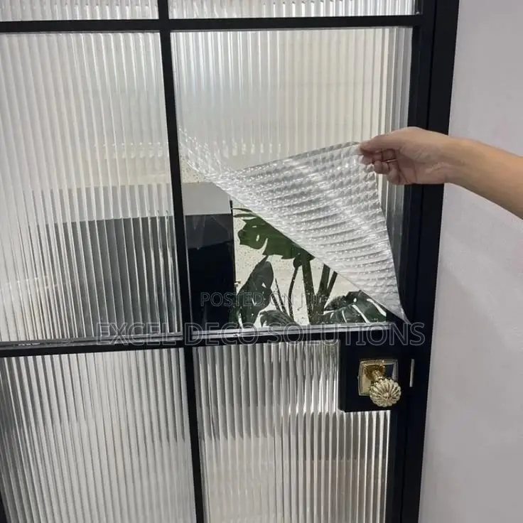 Stylish Frosted Film for Privacy Glass Doors and Windows