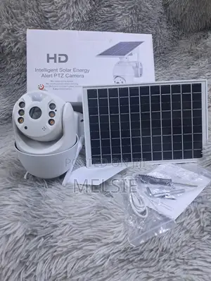 Solar Powered 360° PTZ Camera With Night Vision Alerts