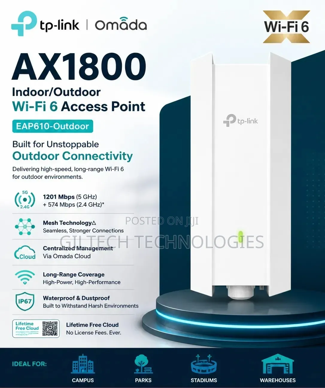 Tp-Link Omada Eap610-Outdoor