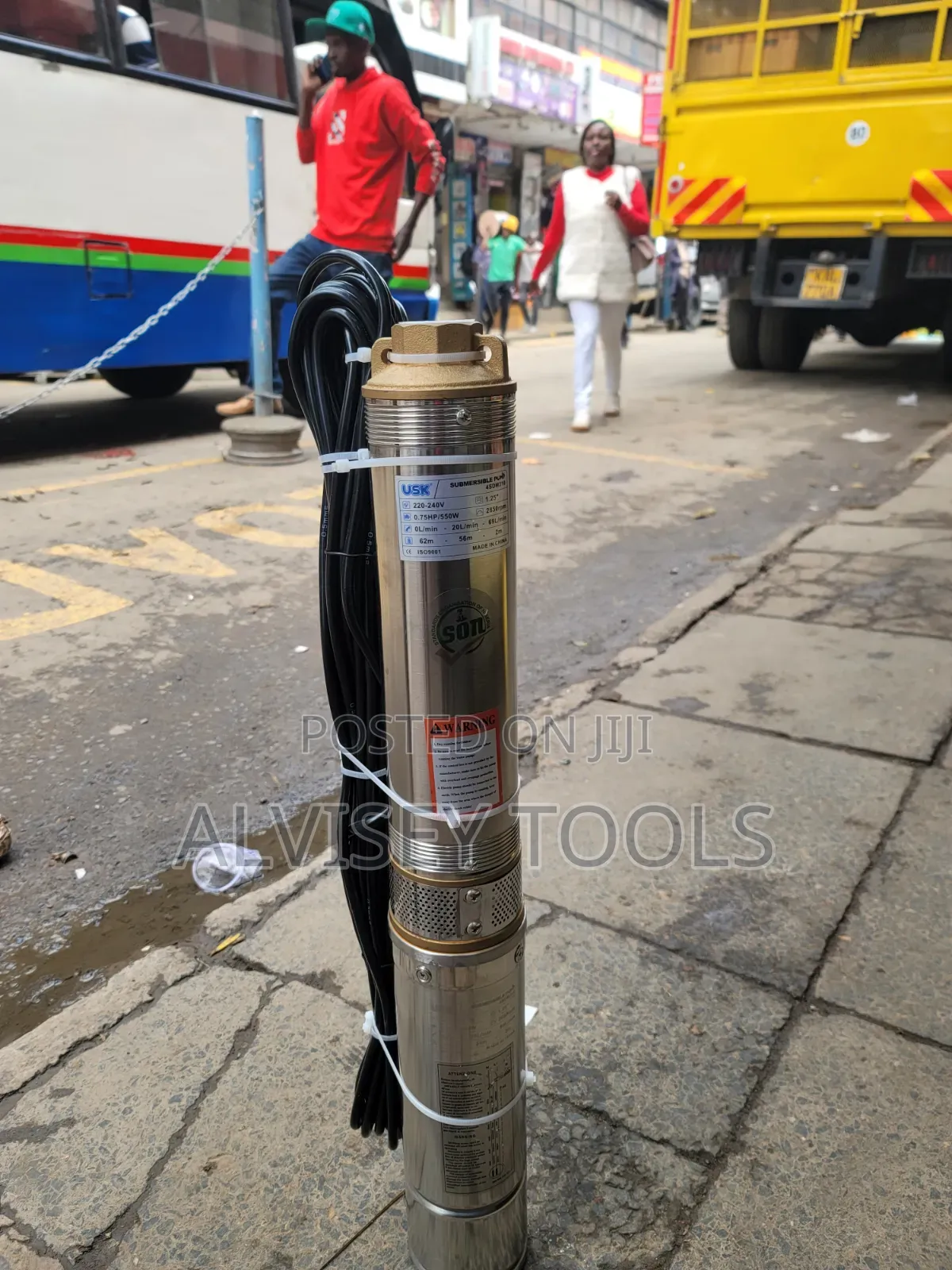 Usk Pump/Submersible Water Pump 0.75 Hp