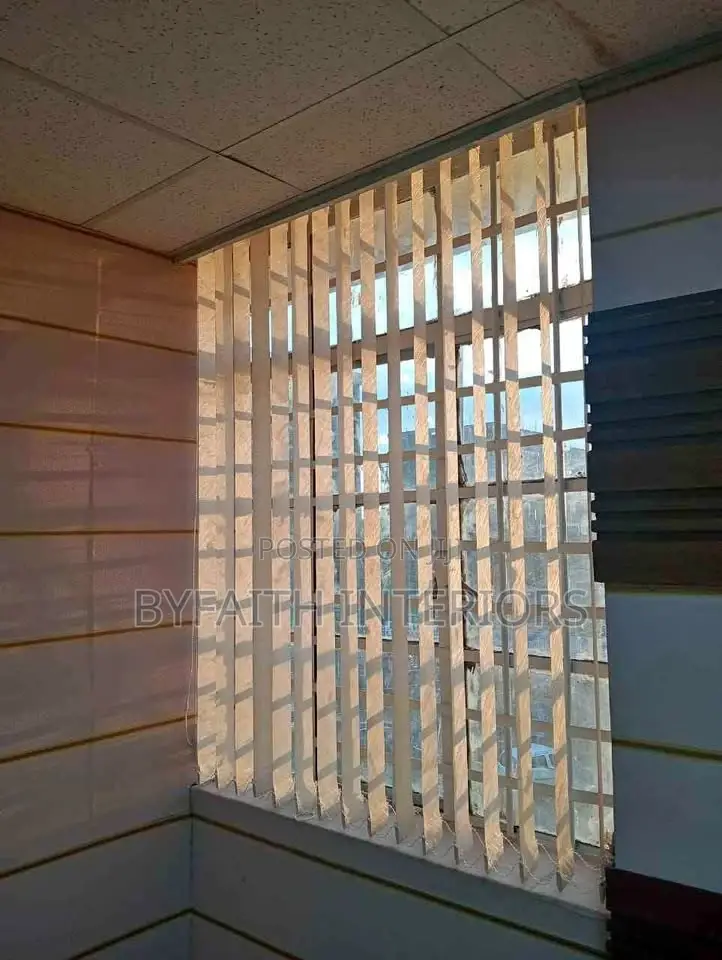 Eye-Catching Vertical Blinds