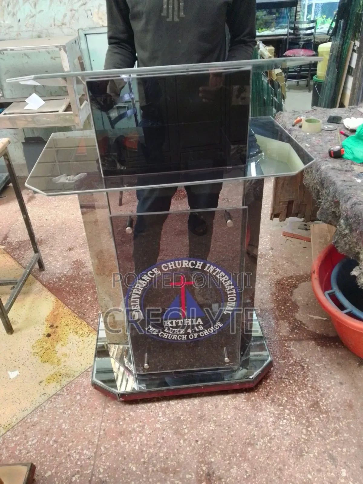 Glass Podiums