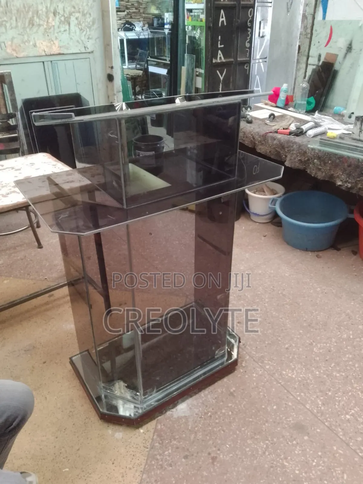 Glass Podiums