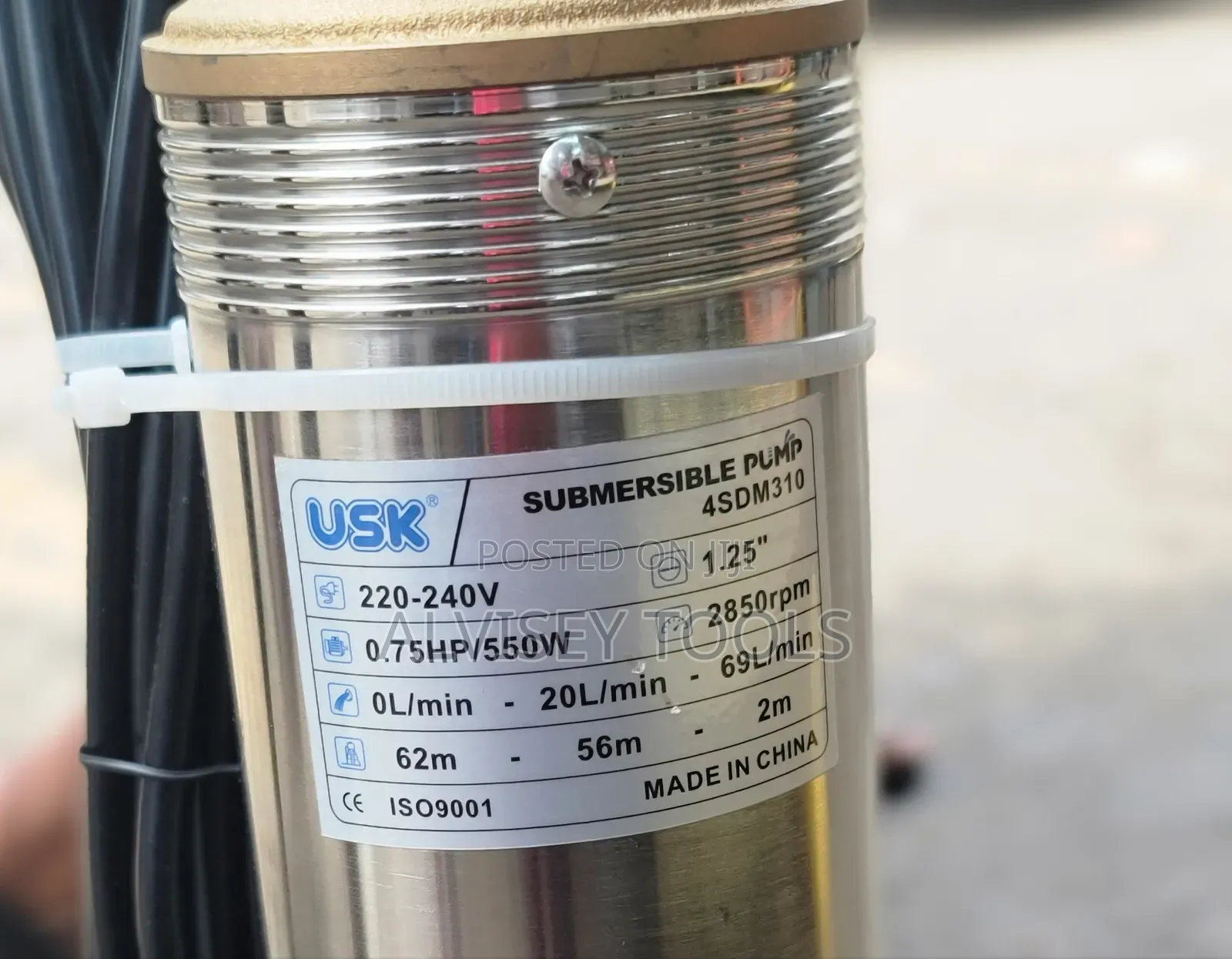 Submusible Pump /Usk 0.75hp Pump