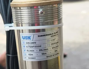 Submusible Pump /Usk 0.75hp Pump