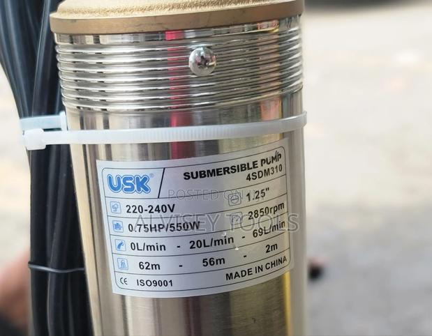 Submusible Pump /Usk 0.75hp Pump - thumbnail 2