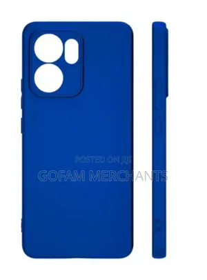 Soft Silicone Slim Fit Case Case for Oppo Reno 14 F - Blue