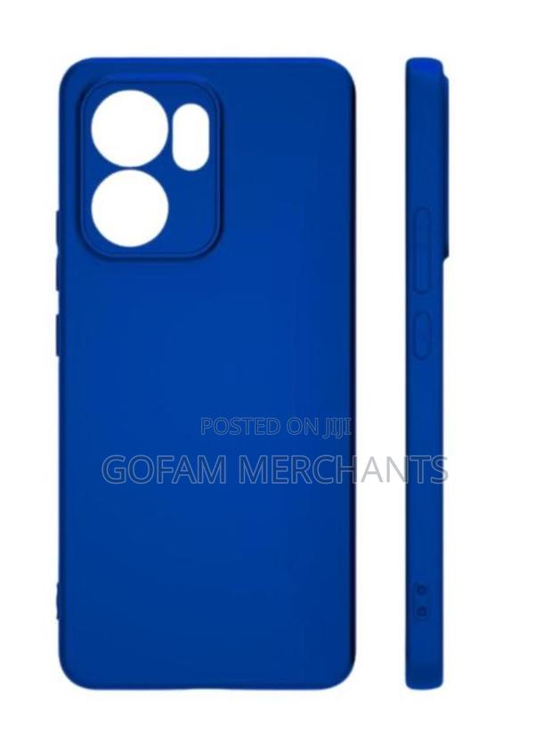 Soft Silicone Slim Fit Case Case for Oppo Reno 14 F - Blue