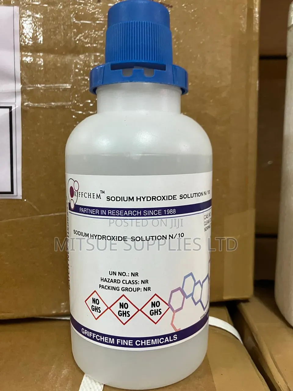 Sodium Hydroxide Solution N/10 500ml Griffchem