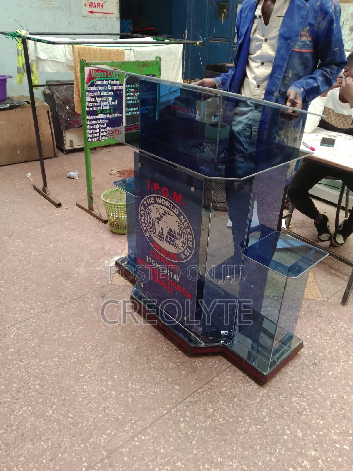 Glass Podium