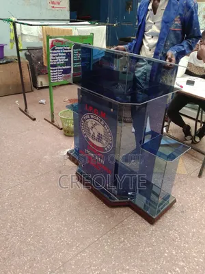 Glass Podium