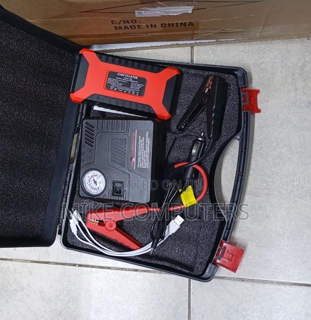 Car Jump Starter With Compressor for Emergency