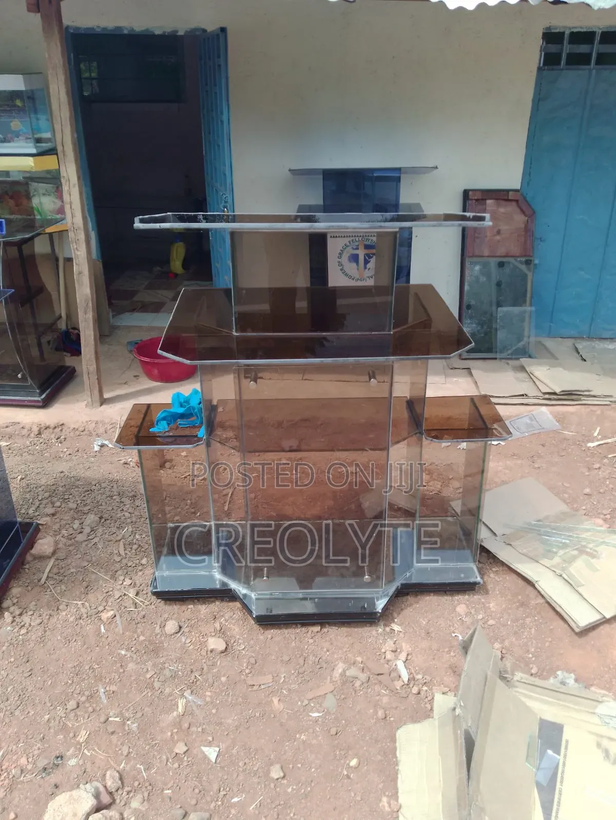 Glass Podium