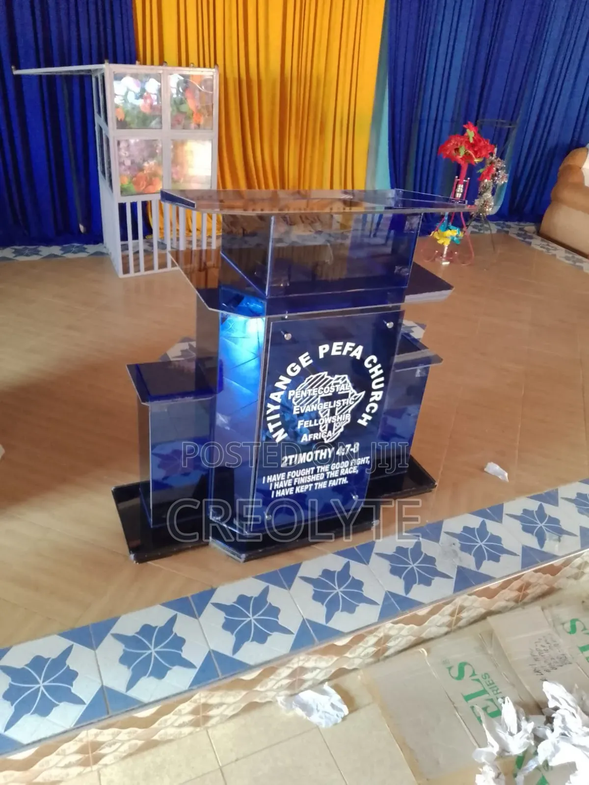 Glass Podium