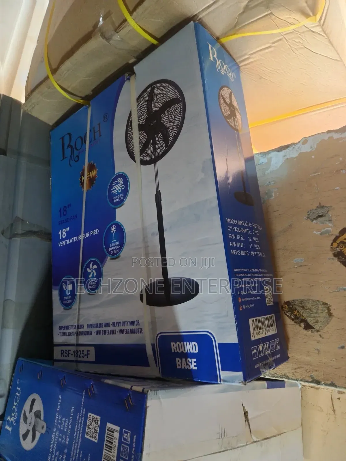18 Inches Roch Standing Fan With 50 Watts Motor 