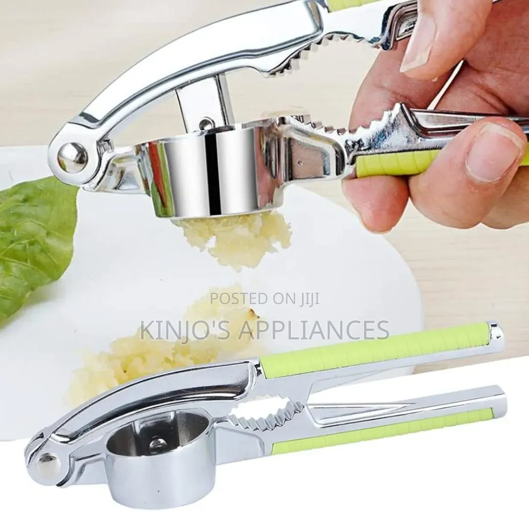 Stainless Steel Garlic Press