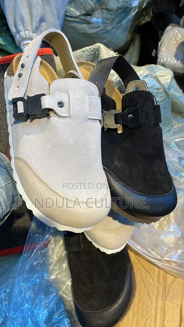 Dior X Birkenstock Suede Clogs